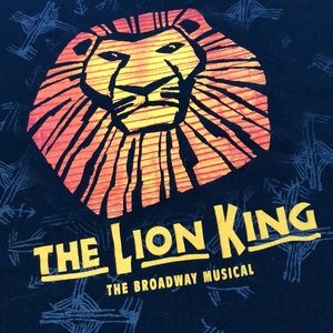 The Lion King the Broadway Musical shirt (L)